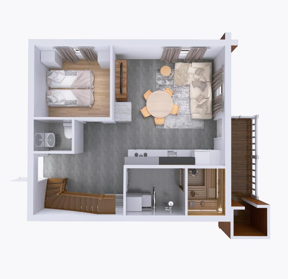 Alppitaehti, Huoneisto Hilla Apartment Levi Exterior photo